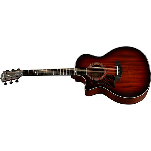 Taylor 324ce Left-Handed Grand Auditorium Acoustic-Electric Guitar Shaded Edge Burst