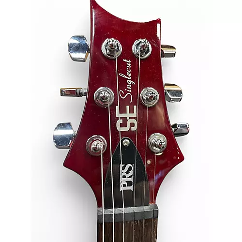 Used PRS Singlecut SE Wine Red Solid Body Electric Guitar Wine Red