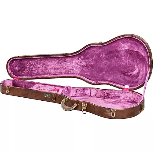 Open-Box Gibson Historic Replica Les Paul Case Hand Aged Condition 1 - Mint Historic Brown Pink