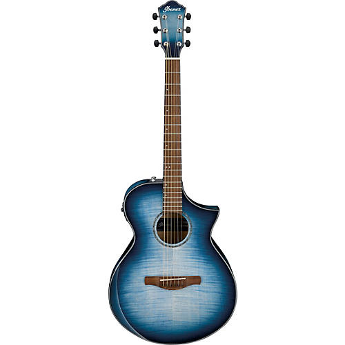 Ibanez AEWC400 Comfort Acoustic-Electric Guitar Amber Sunburst