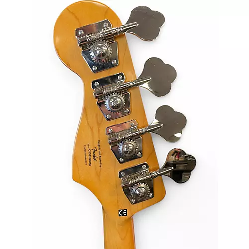 Used Squier Classic Vibe 70s Jazz Bass Black Electric Bass Guitar Black