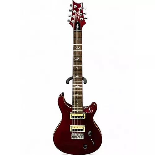 Used PRS SVN Trans Crimson Red Solid Body Electric Guitar Trans Crimson Red