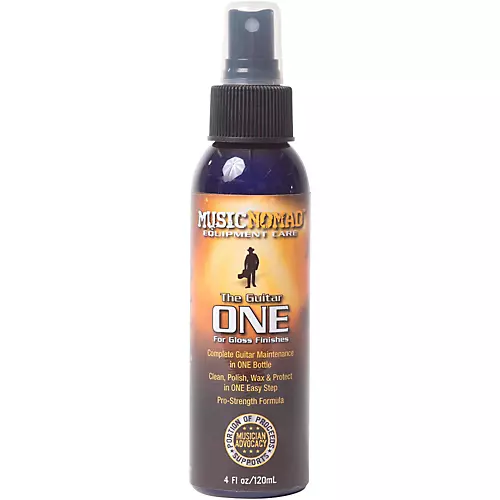 Music Nomad The Guitar ONE - All-in-1 Cleaner, Polish, Wax for Gloss Finishes