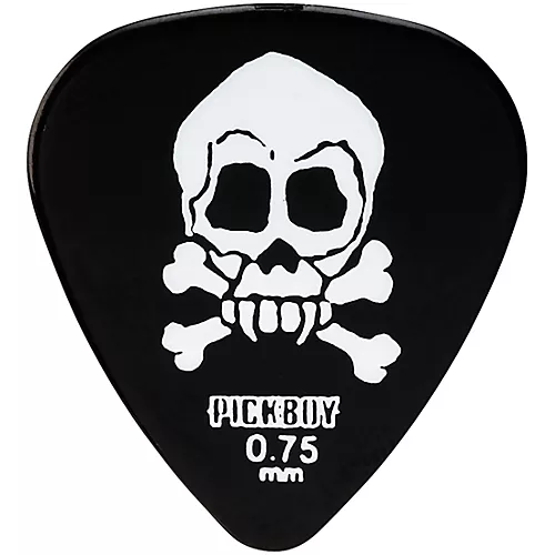 Pick Boy Fang Skull & Crossbones Celltex Guitar Picks .75 mm 10 Pack