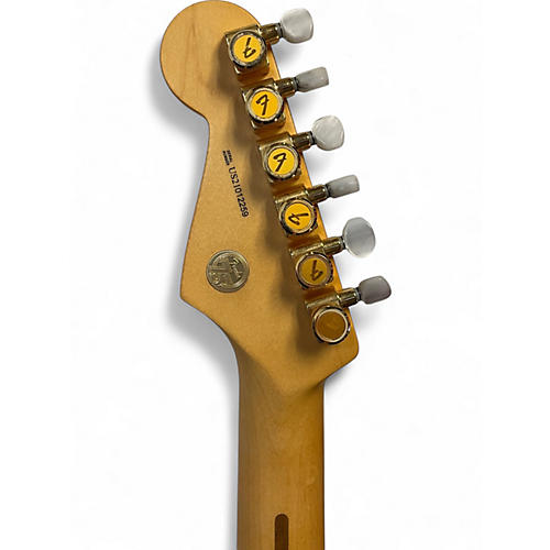 Used 2021 Fender 75th Anniversary Commemorative Stratocaster Bourbon Burst Solid Body Electric Guitar Bourbon Burst