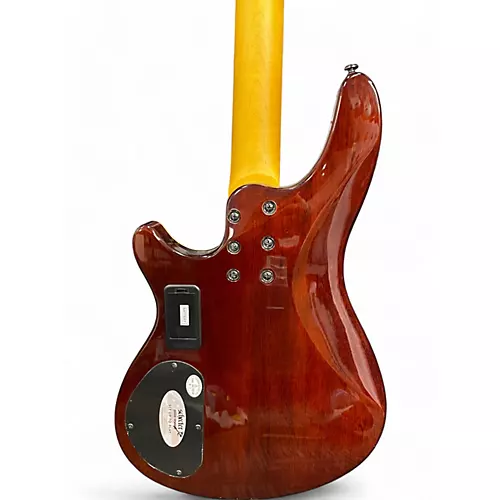 Used Schecter Guitar Research Omen Extreme 4 String Vintage Sunburst Electric Bass Guitar Vintage Sunburst