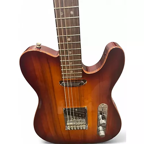 Used Fender American Select Koa Top Telecaster Sienna Sunburst Solid Body Electric Guitar Sienna Sunburst