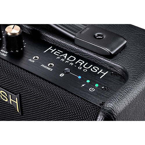 HeadRush FRFR-GO 2x3 30W Powered Speaker Cabinet With Rechargeable Battery and Bluetooth Black