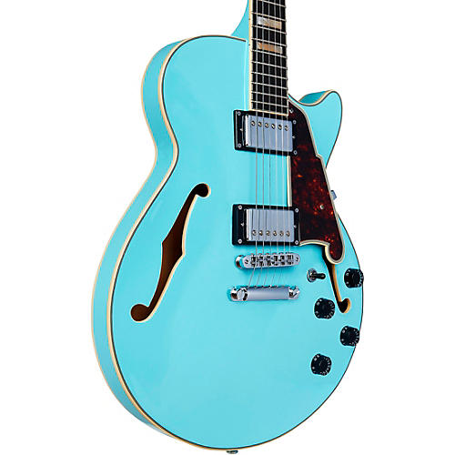 D'Angelico Premier SS Semi-Hollow Electric Guitar Sky Blue