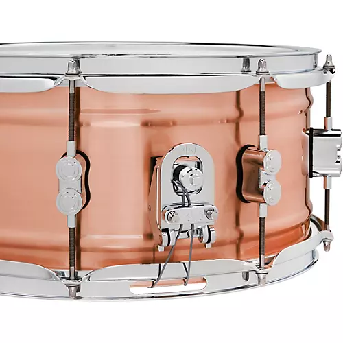PDP by DW Concept Series 1.2 mm Natural Satin Brushed Copper Snare Drum 14 x 8 in.