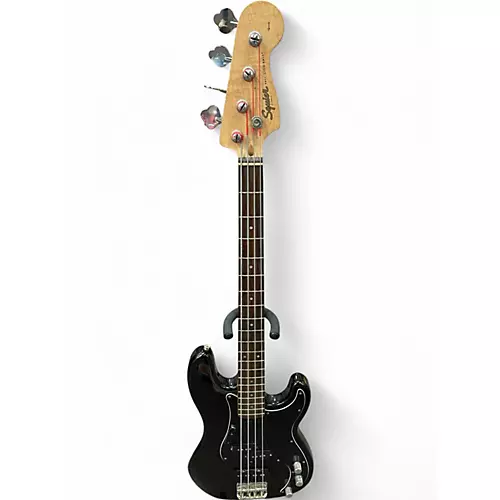 Used Squier Affinity Precision Bass Black Electric Bass Guitar Black