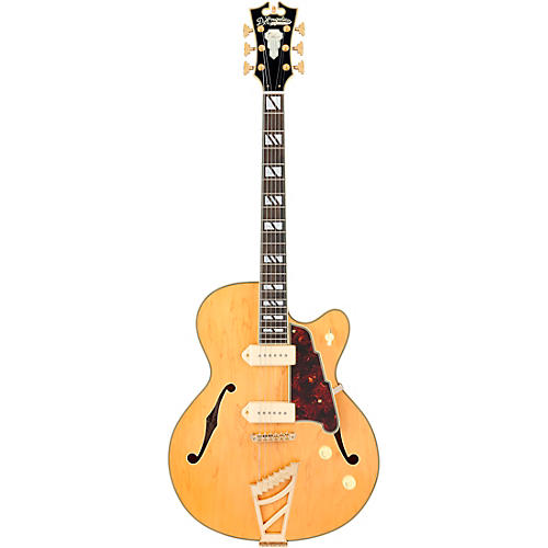 D'Angelico Deluxe 59 Hollowbody Electric Guitar Satin Trans Wine