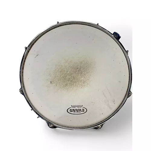 Used TAMA 6X14 Rockstar Series Snare Gunmetal Gray Drum Gunmetal Gray 13