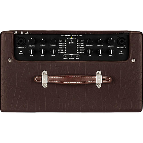 Fender Acoustic Jr GO 100W 1x8 Acoustic Guitar Combo Amplifier Dark Brown Vinyl