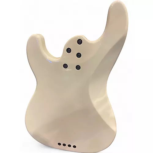 Used Schecter Guitar Research P-4 Antique Ivory Electric Bass Guitar Antique Ivory