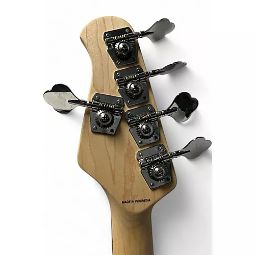 Used Sterling By Music Man Ray5 5 String Ruby Red Burst Satin Electric Bass Guitar Ruby Red Burst Satin