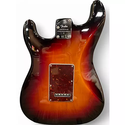 Used Fender American Professional II Stratocaster 3 Color Sunburst Solid Body Electric Guitar 3 Color Sunburst