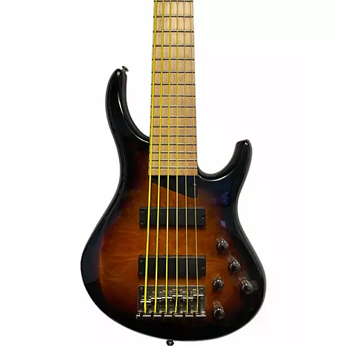 Used MTD Kingston KZ 6 String 2 Color Sunburst Electric Bass Guitar 2 Color Sunburst