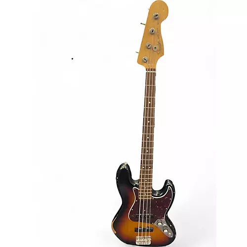 Used Fender 60TH ANNIVERSARY JAZZ BASS Tobacco Sunburst Electric Bass Guitar Tobacco Sunburst