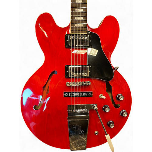 Used 2022 Epiphone JOE BONAMASSA 1962 ES335 Cherry Hollow Body Electric Guitar Cherry