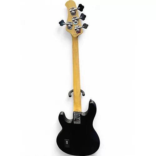 Used Sterling by Music Man Sub 4 Black Electric Bass Guitar Black