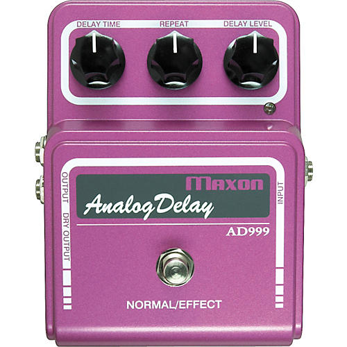 Maxon AD-999 Analog Delay Guitar Effects Pedal