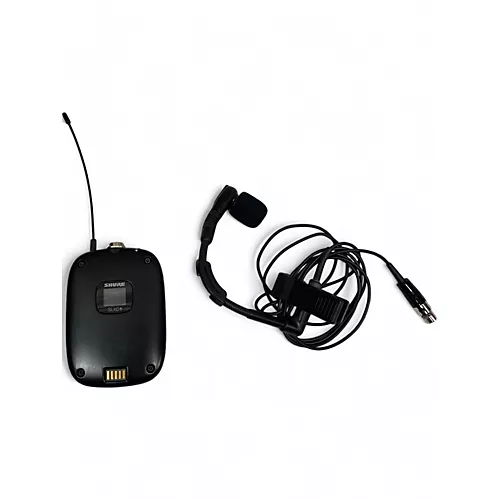 Used Shure SLXD4 Wireless System W/ Clip On Microphone & SLXD1 Bodypack Instrument Wireless System