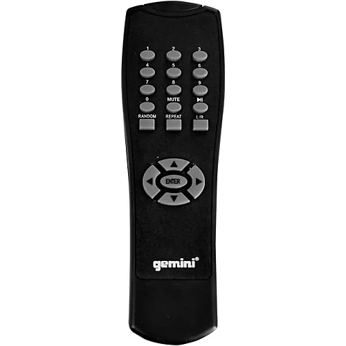 Gemini Party Caster Karaoke System With Dual Handheld Wireless Microphones
