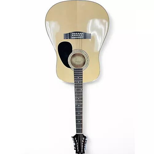 Used Mitchell D120S12E Natural 12 String Acoustic Electric Guitar Natural