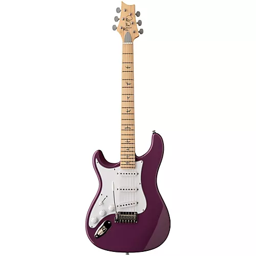 PRS SE Silver Sky Maple Fretboard Left Handed Elecric Guitar Summit Purple