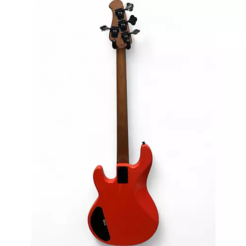 Used Sterling by Music Man Pete Wentz Signature StingRay Fiesta Red Electric Bass Guitar Fiesta Red
