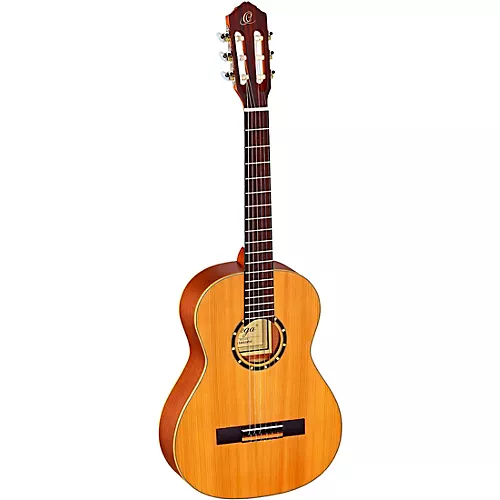 Ortega Family Series R122-3/4 3/4 Size Classical Guitar Satin Natural 0.75