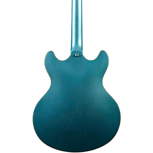 D'Angelico Premier DC Semi-Hollow Electric Guitar With Stairstep Tailpiece Ocean Turquoise