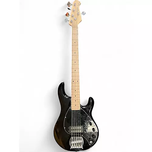 Used Sterling by Music Man Ray5 5 String Black Electric Bass Guitar Black