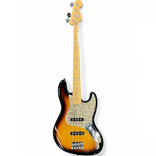 Used 2013 Fender Standard Jazz Bass 2 Tone Sunburst Electric Bass Guitar 2 Tone Sunburst