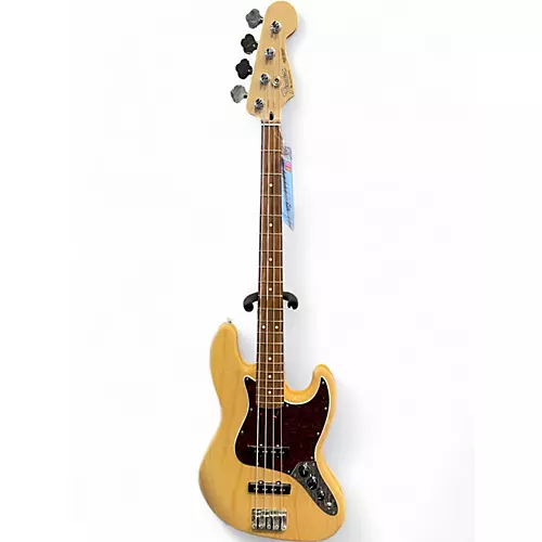 Used 2020 Fender Deluxe Jazz Bass Natural Electric Bass Guitar Natural
