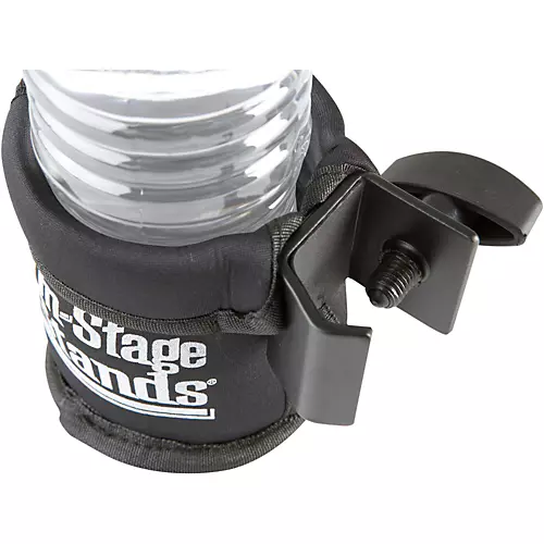 On-Stage Stands Microphone Stand Cup Holder Black Universal Clamp