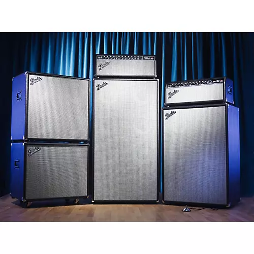 Fender Bassman Pro 610 6x10 Neo Bass Speaker Cabinet Black