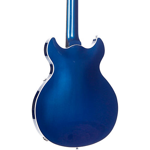Harmony Comet Semi-Hollow Electric Guitar Trans Red