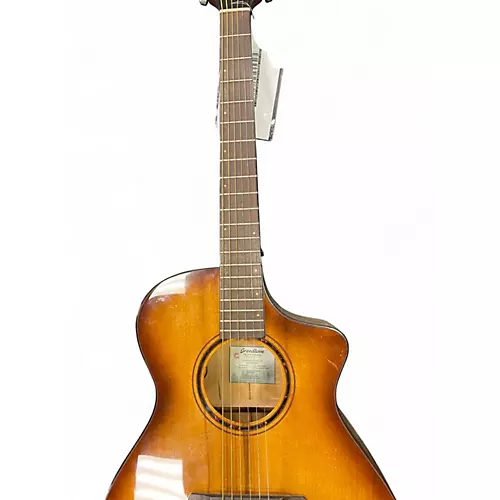 Used Mitchell MD100S12 Black 12 String Acoustic Guitar Black