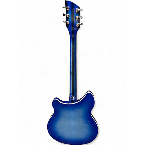 Used 2006 Rickenbacker 360 Blue Burst Hollow Body Electric Guitar Blue Burst