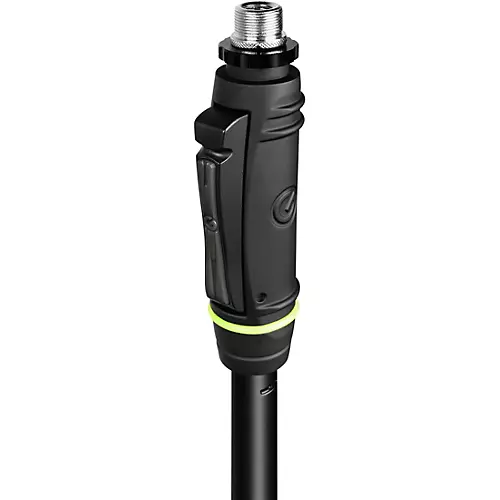 Gravity Stands Microphone Stand With Folding Tripod Base And One-Hand Clutch