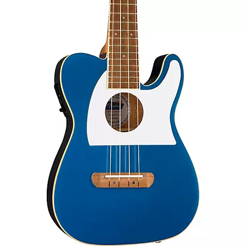 Fender Fullerton Telecaster Acoustic-Electric Ukulele Black