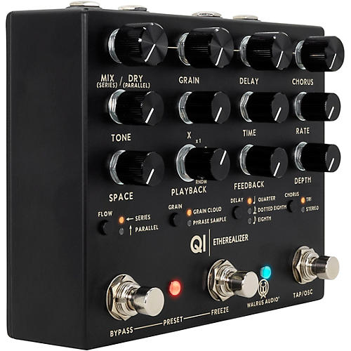 Walrus Audio Qi Etherealizer Multi-Effects Pedal Black