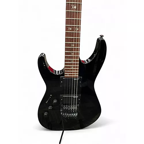 Used ESP LTD KH202 Kirk Hammett Signature LH Black Electric Guitar Black