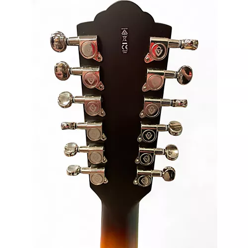 Used Guild F-2512E Antique Sunburst 12 String Acoustic Guitar Antique Sunburst