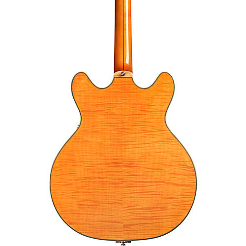 Guild Starfire VI Flamed Maple Semi-Hollow Electric Guitar With Guild Vibrato Tailpiece Blonde
