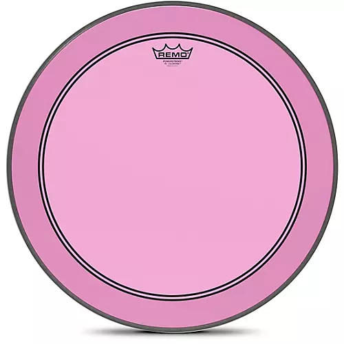 Remo Powerstroke P3 Colortone Pink Bass Drum Head 20 in.