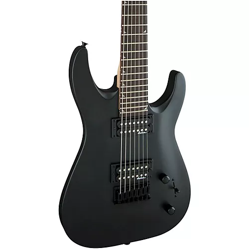 Jackson Dinky JS22-7 DKA HT Arch Top Satin 7-String Electric Guitar Black