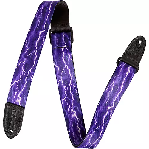 Levy's MPJR 1 1/2 inch Wide Kids Guitar Strap Black, Blue